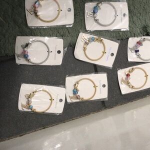 Gold and Silver Charm Bracelets